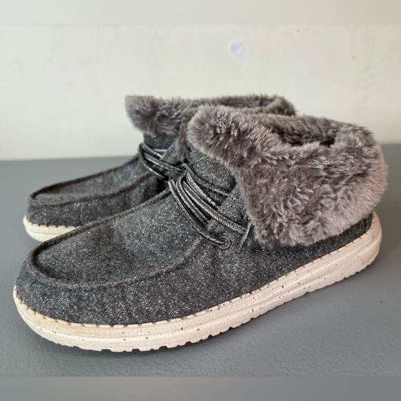 Hey Dude Ankle Boots Britt Lace Up Boot - Girls' Youth Y3 L4 - Picture 3 of 12